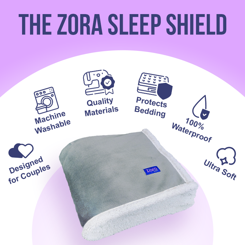 Zora Sleep Shield π¦ Waterproof Blanket For Couples